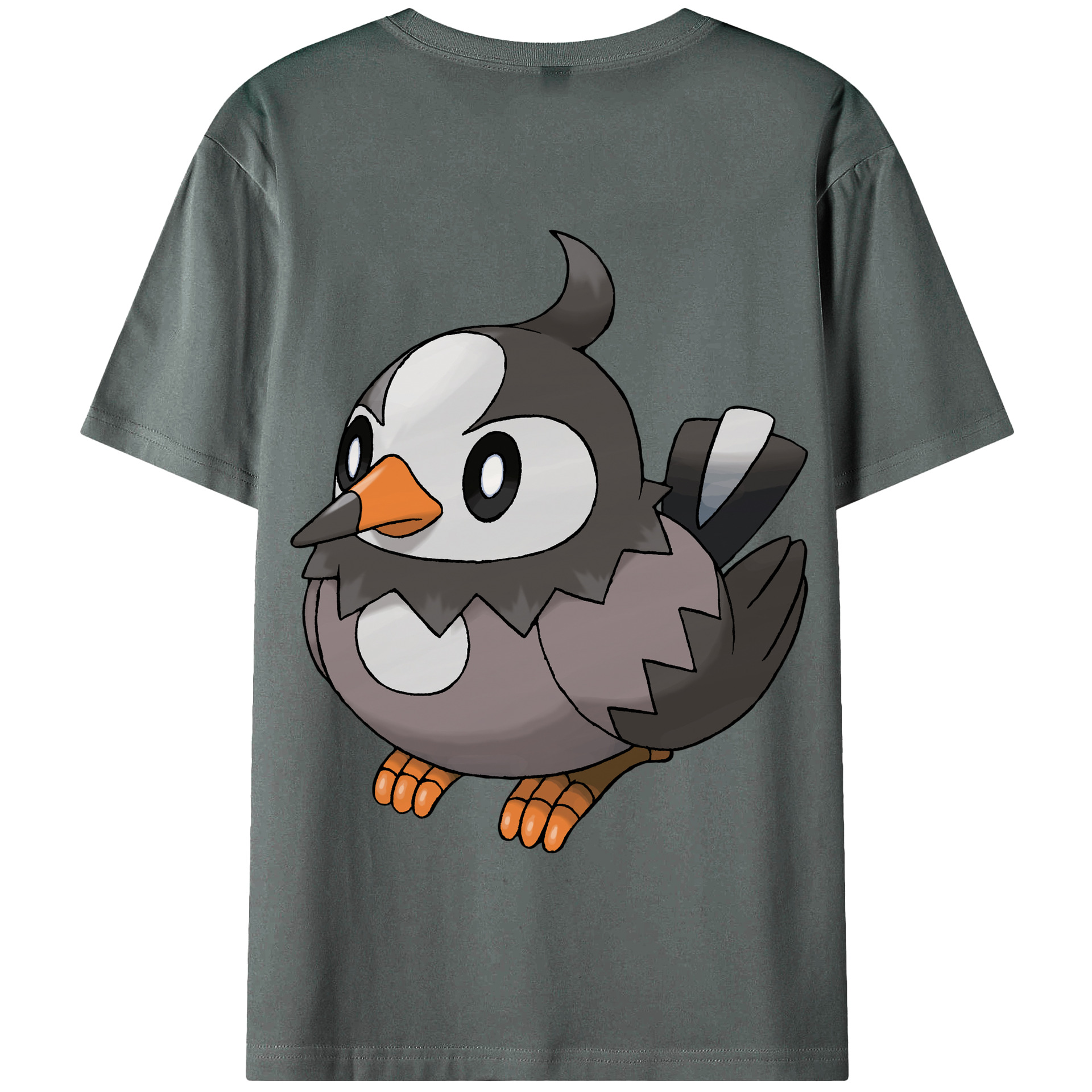 （画像用） ポケットモンスター Pokémon 綿100％半袖Tシャツ（背面プリント）